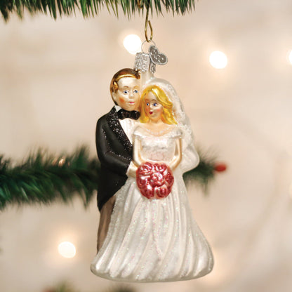 Bridal Couple Ornament NOT AVAILABLE AT MINDEN STORE