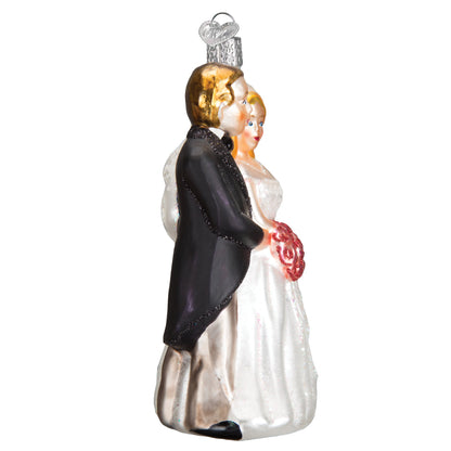 Bridal Couple Ornament NOT AVAILABLE AT MINDEN STORE