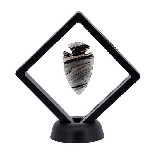 Knapped Flint & Obsidian Arrowheads | Mark Halva Striped