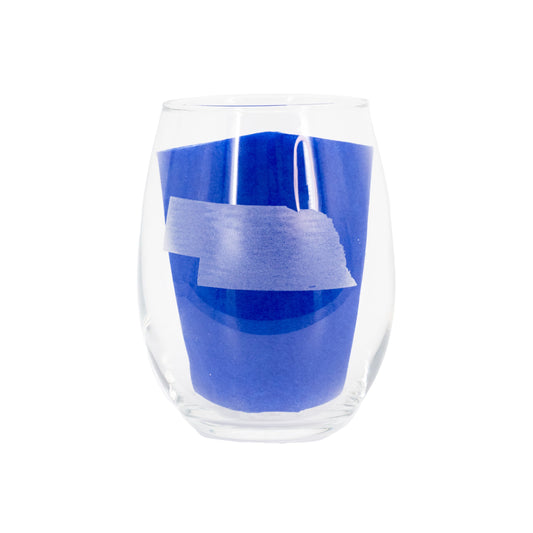 Stemless Nebraska Engraved Wine Glass | 11.5 oz | RCK Creations & More