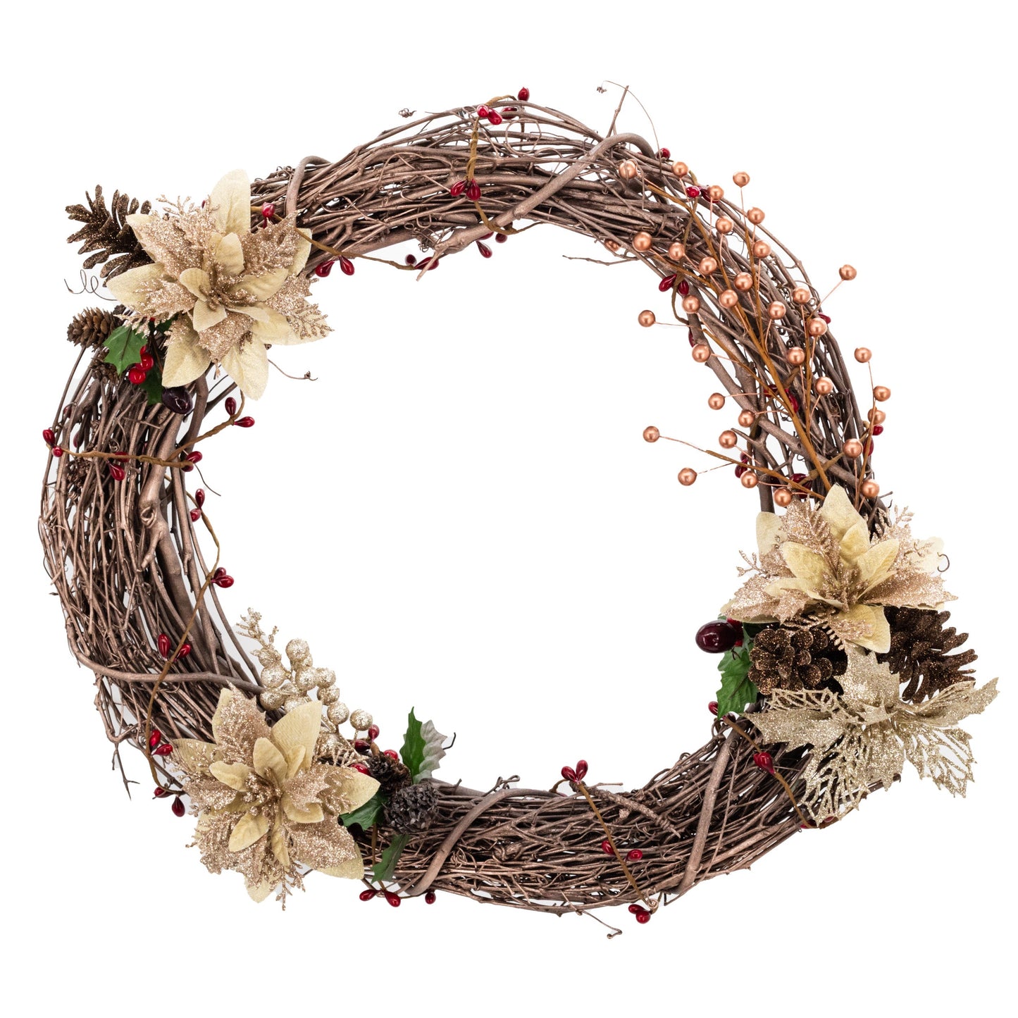 SALE | Gold Christmas Wreath | KJ Made