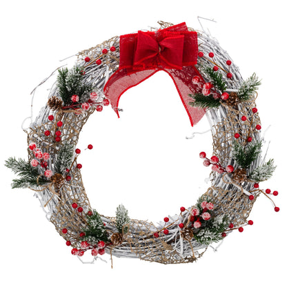SALE | White Winter/Christmas Wreath | KJ Made