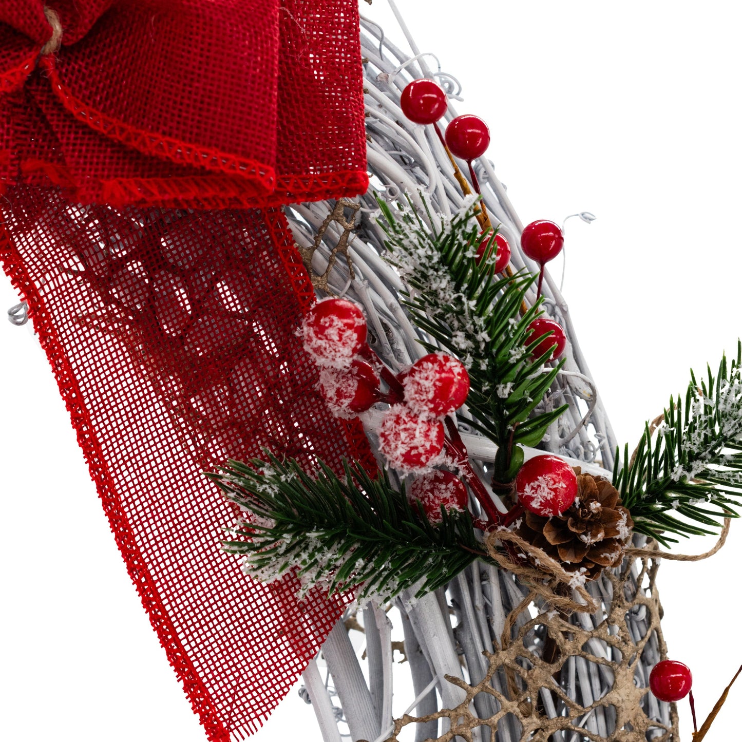 SALE | White Winter/Christmas Wreath | KJ Made