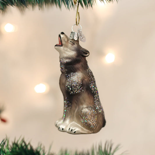 Howling Wolf Ornament NOT AVAILABLE AT MINDEN STORE