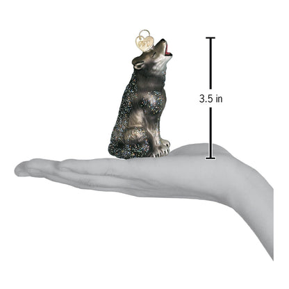 Howling Wolf Ornament NOT AVAILABLE AT MINDEN STORE
