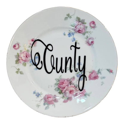 Cunty Vintage Plate