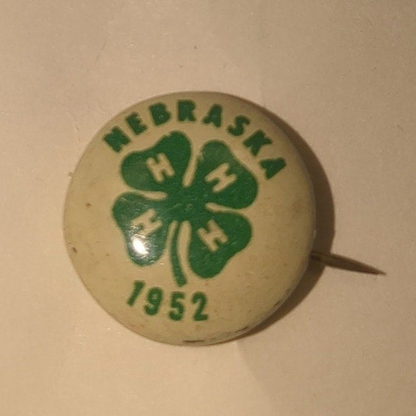 Vintage 4-H Recognition Pins Nebraska 4H