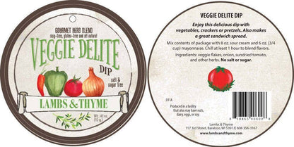 Veggie Delite Dip dvd