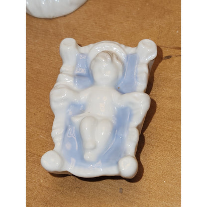 Vintage Lefton Nativity Mary and Baby Jesus 1735 No Joseph. Na01