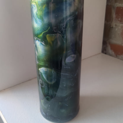 20 ounce stainless steel, Insulated, alcohol ink art Tumbler CLEARANCE ai15