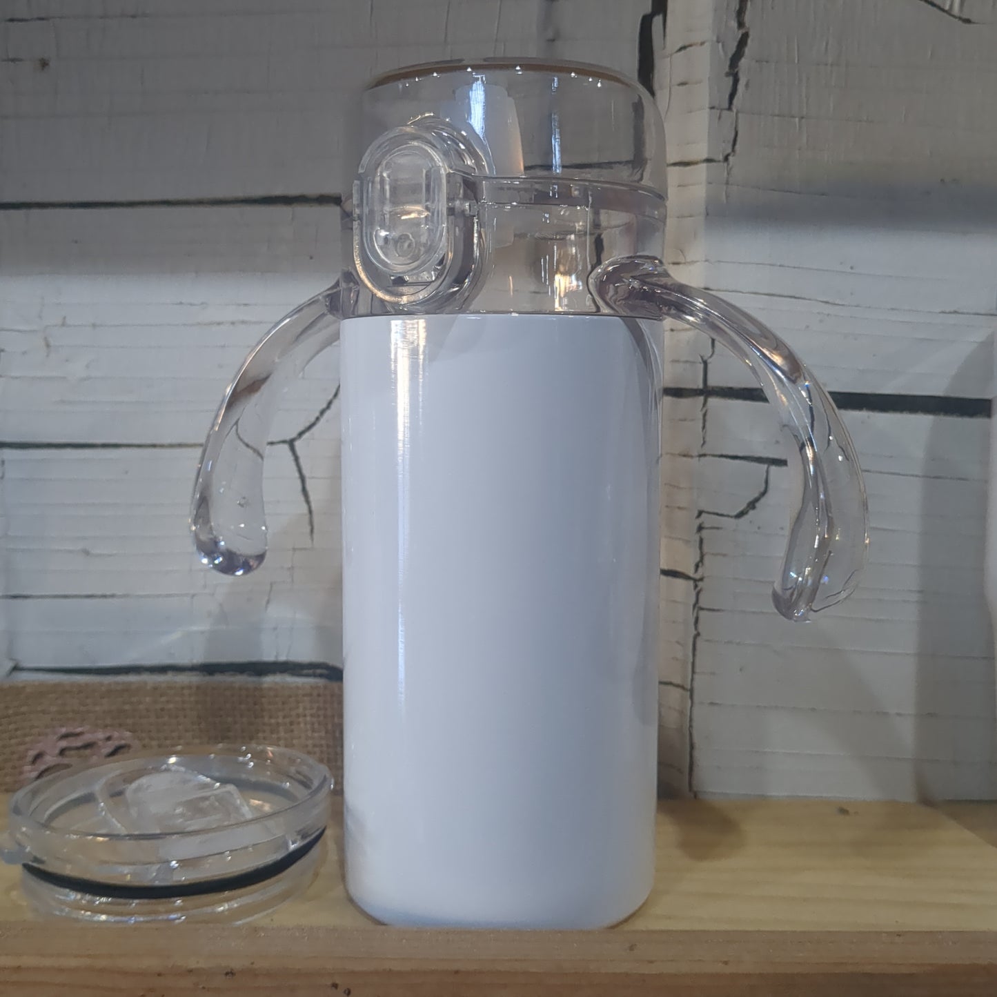 Custom Order 12 oz Tumbler with Sippy Lid and Tumbler Lid