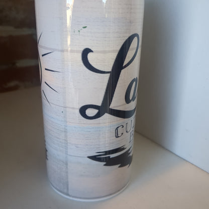 20 Oz Tumbler And Can Cooler Lake Life Cuz Beaches Be Salty 17ll