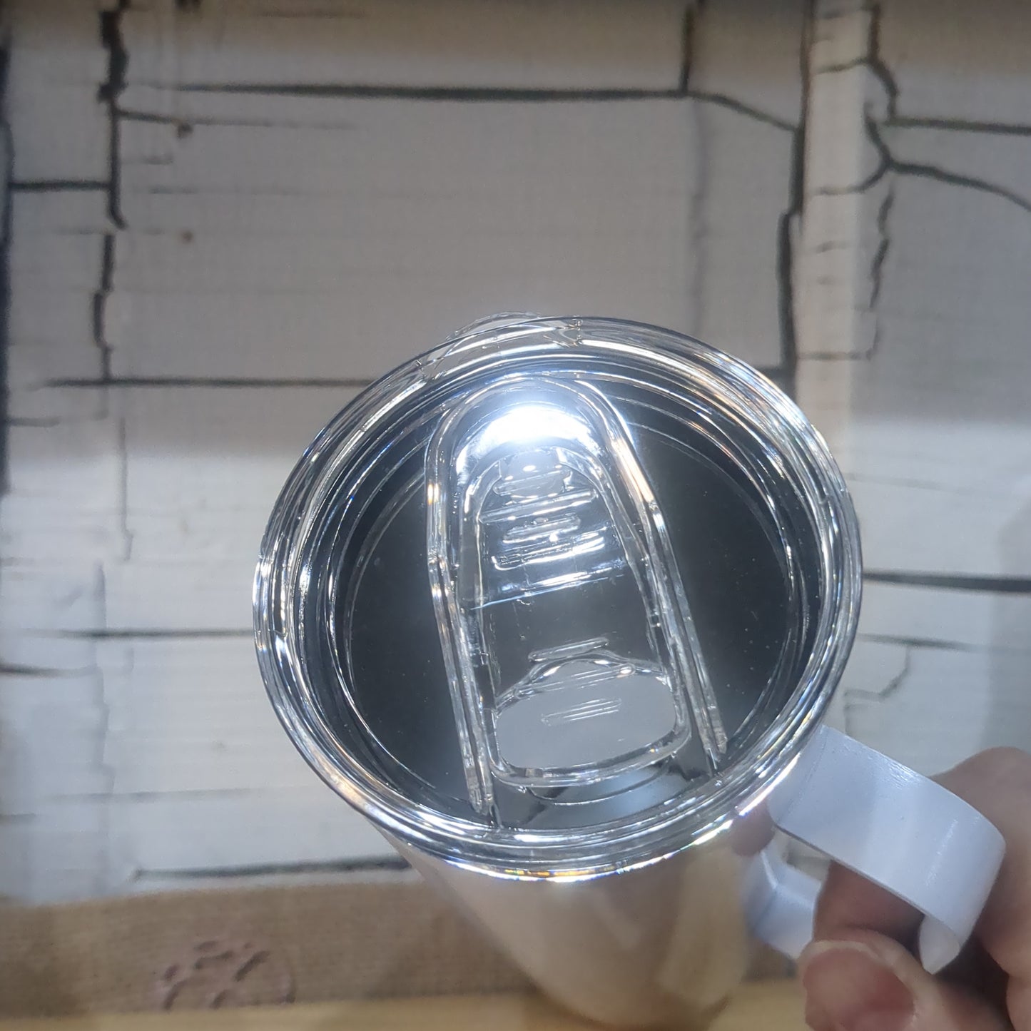 Custom Tumbler 20 oz Skinny tumbler with a Handle