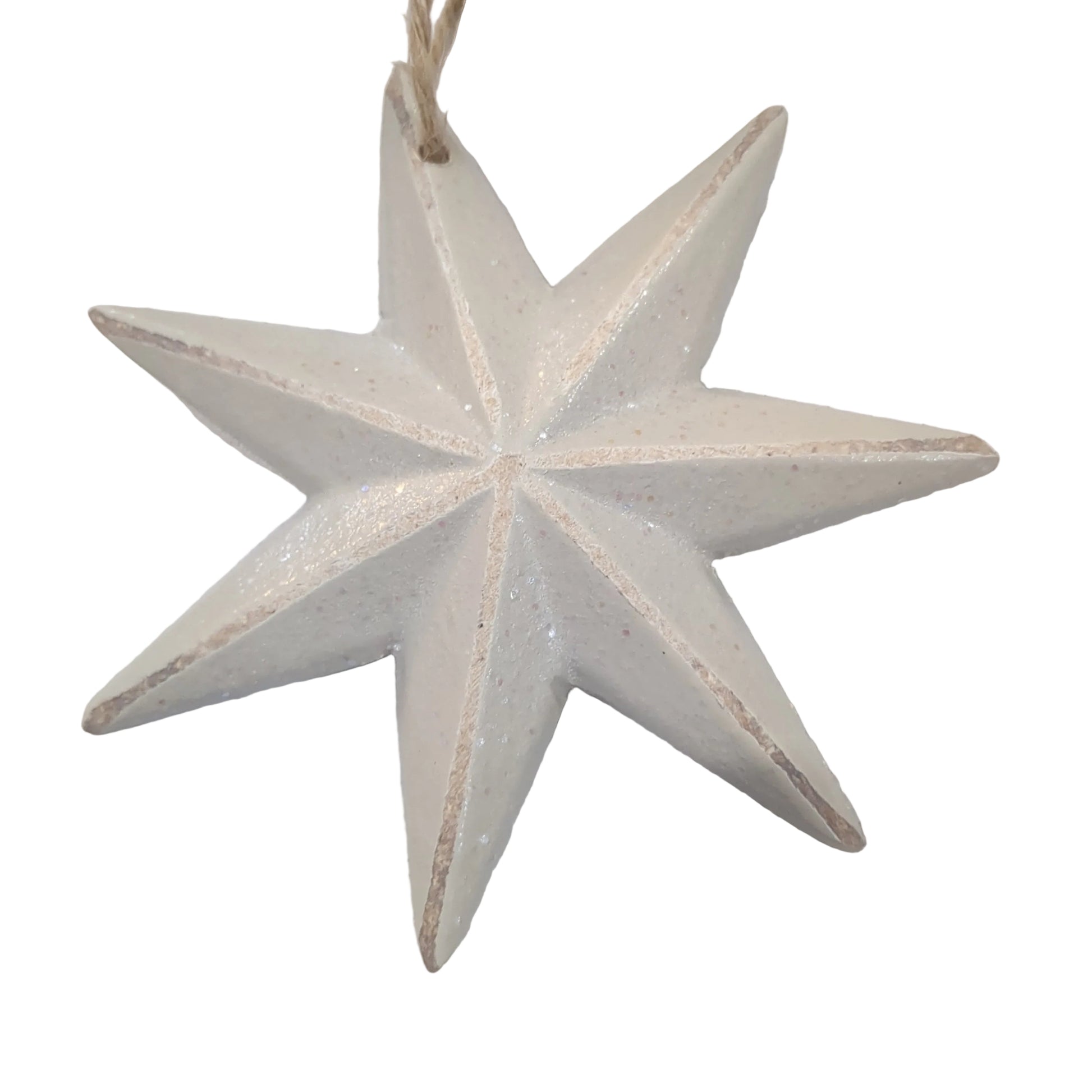 Moravian Star Ornament cream st90
