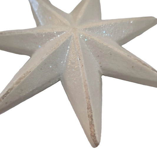 Moravian Star Ornament cream st90