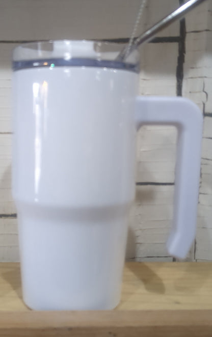 Custom Order 12 oz stainless steel insulated grippy tumbler great for kids!