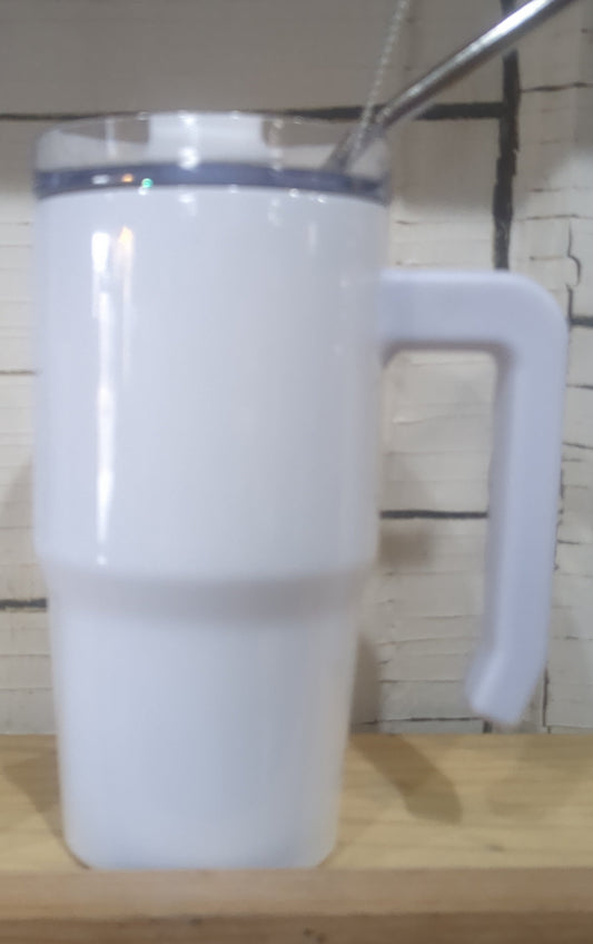Custom Order 12 oz stainless steel insulated grippy tumbler great for kids!