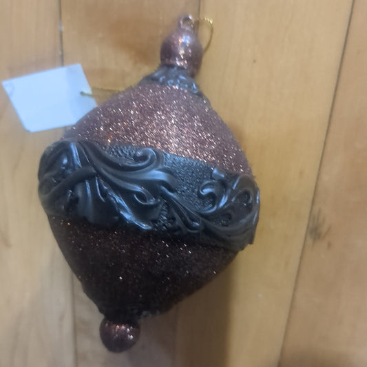 Copper And Black Ornament CLEARANCE