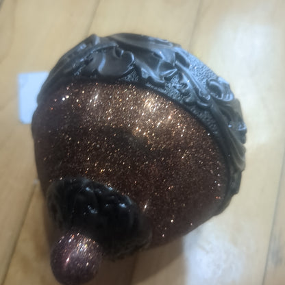 Copper And Black Ornament