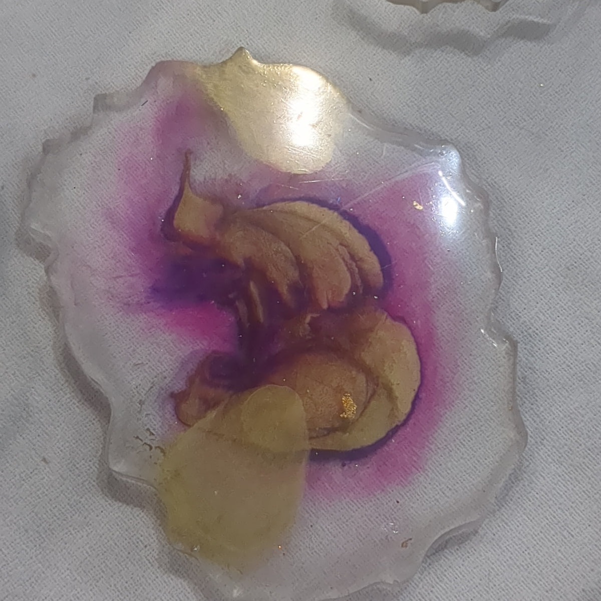 Coaster Set of 4 Agate Stone look cs9