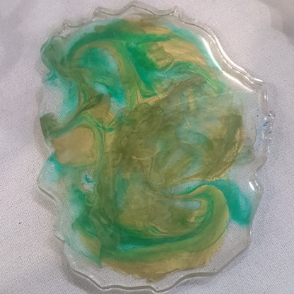 Coaster Set of 4 Agate Stone look cs9