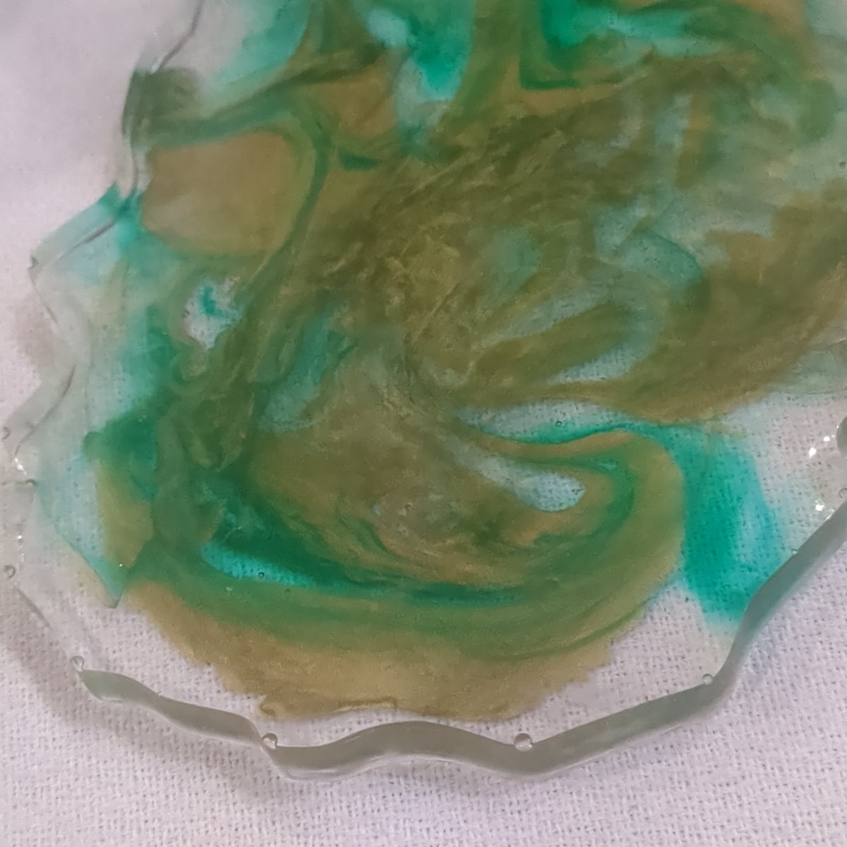 Coaster Set of 4 Agate Stone look cs9