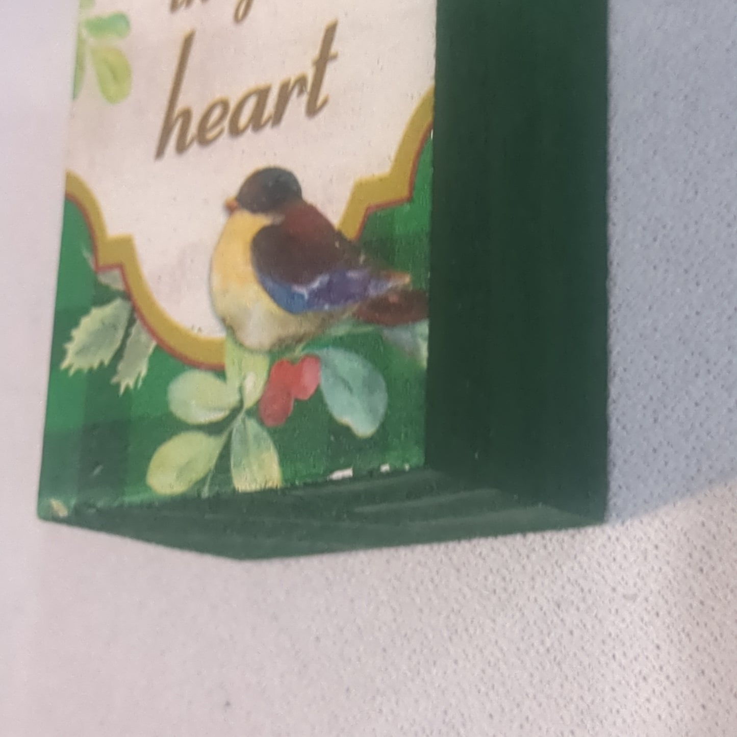 Word Block Sign Keep Christmas In Your Heart MS4
