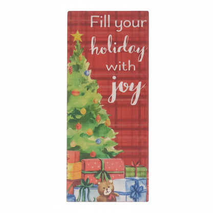 Word Block Sign Fill Your Holiday With Joy ws7