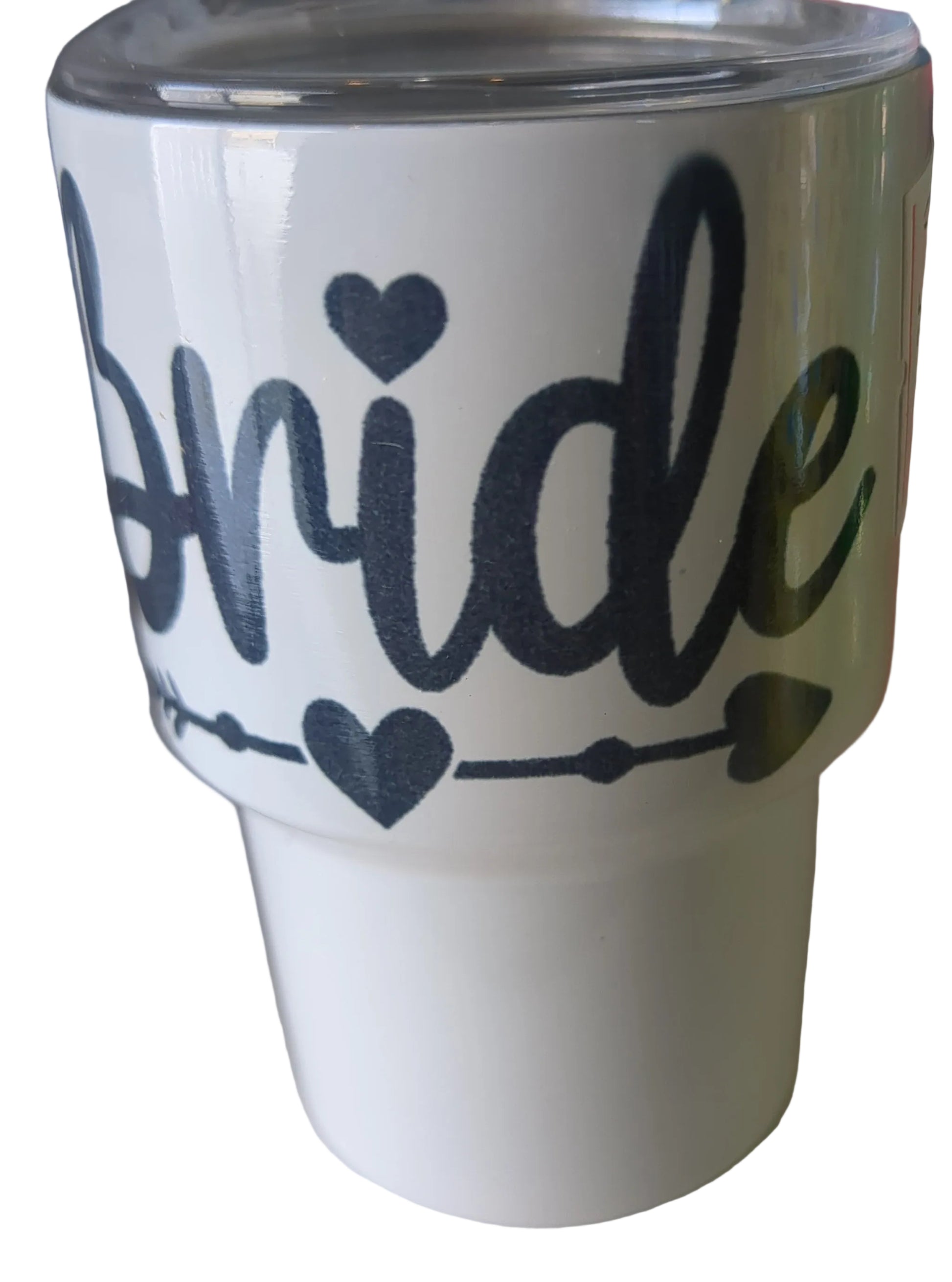 Shot Glass 3 oz Stainless Steel or Mini Tumbler Bride AS IS CLEARANCE