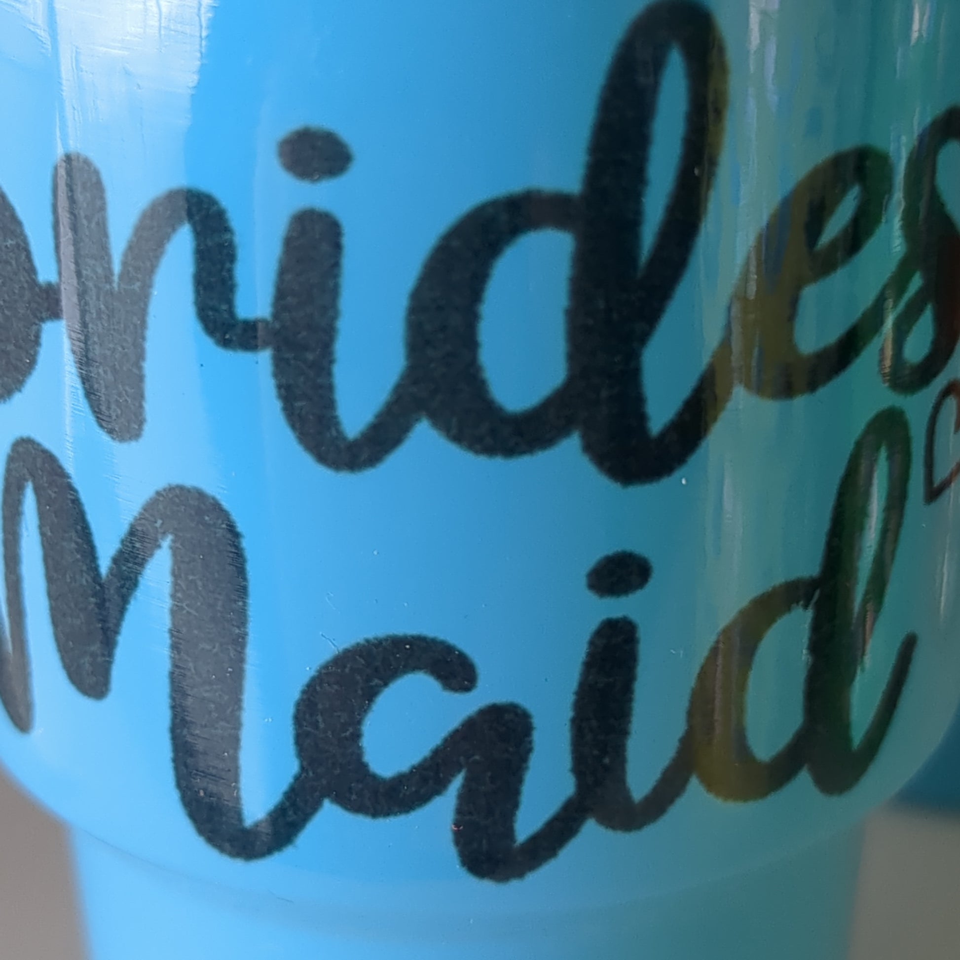 Shot Glass 3 oz Stainless Steel or Mini Tumbler says bridesmaid AS IS CLEARANCE