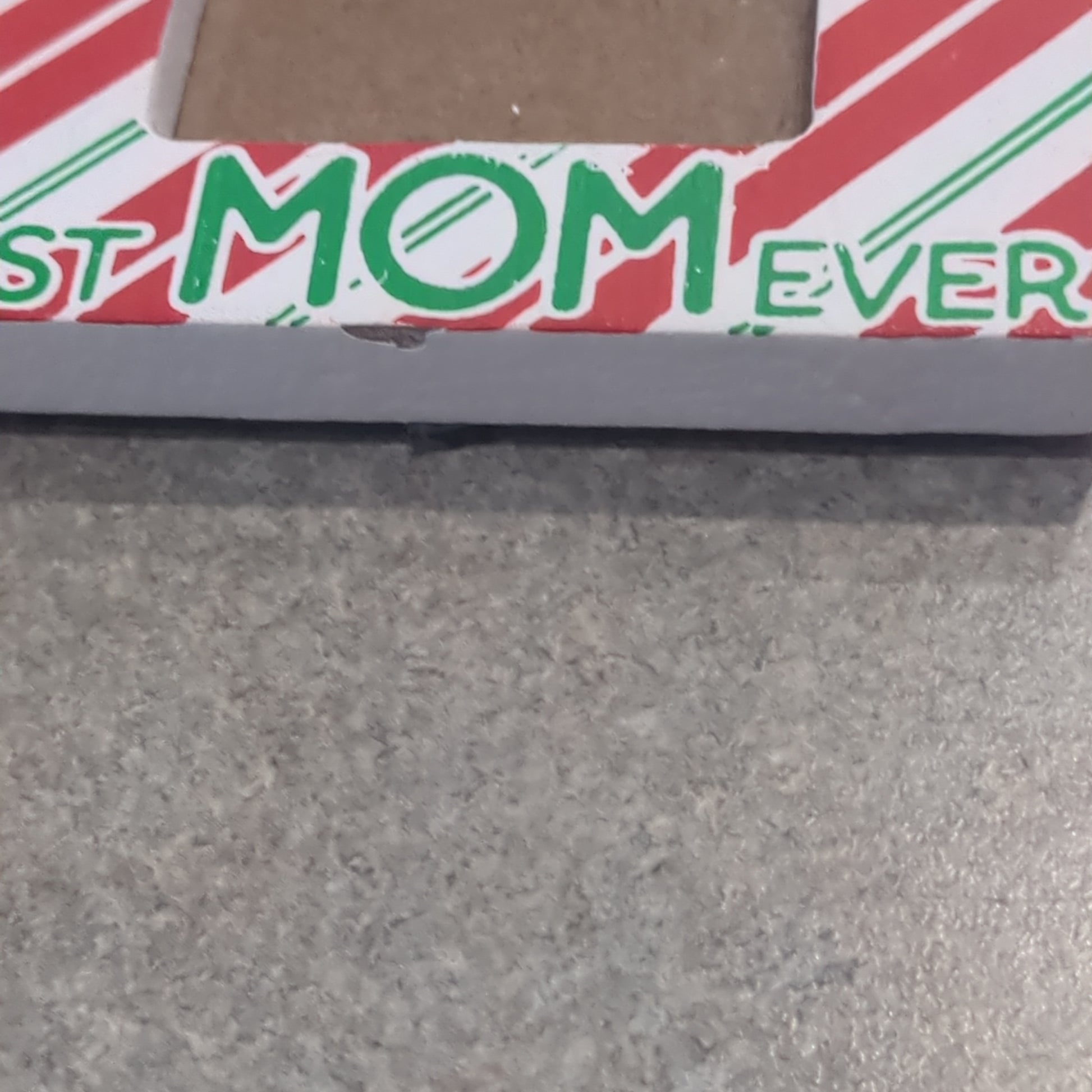 Best Mom Ever Photo Frame Ornament pf1
