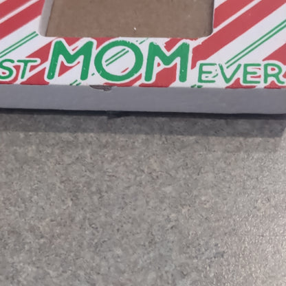 Best Mom Ever Photo Frame Ornament pf1