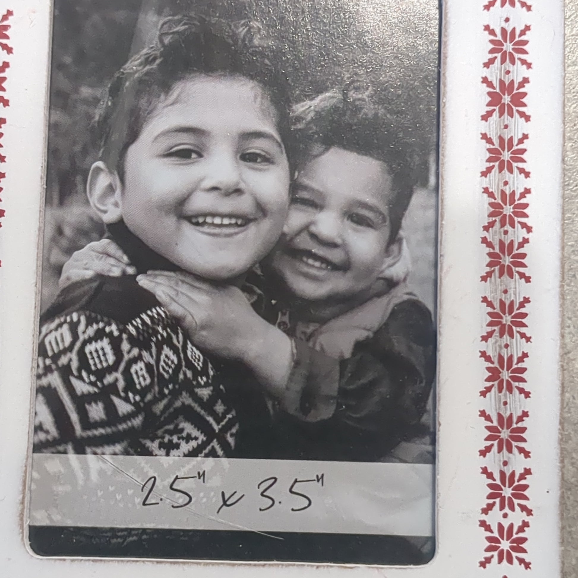 Best Brother Ever Photo Frame Ornament pf11