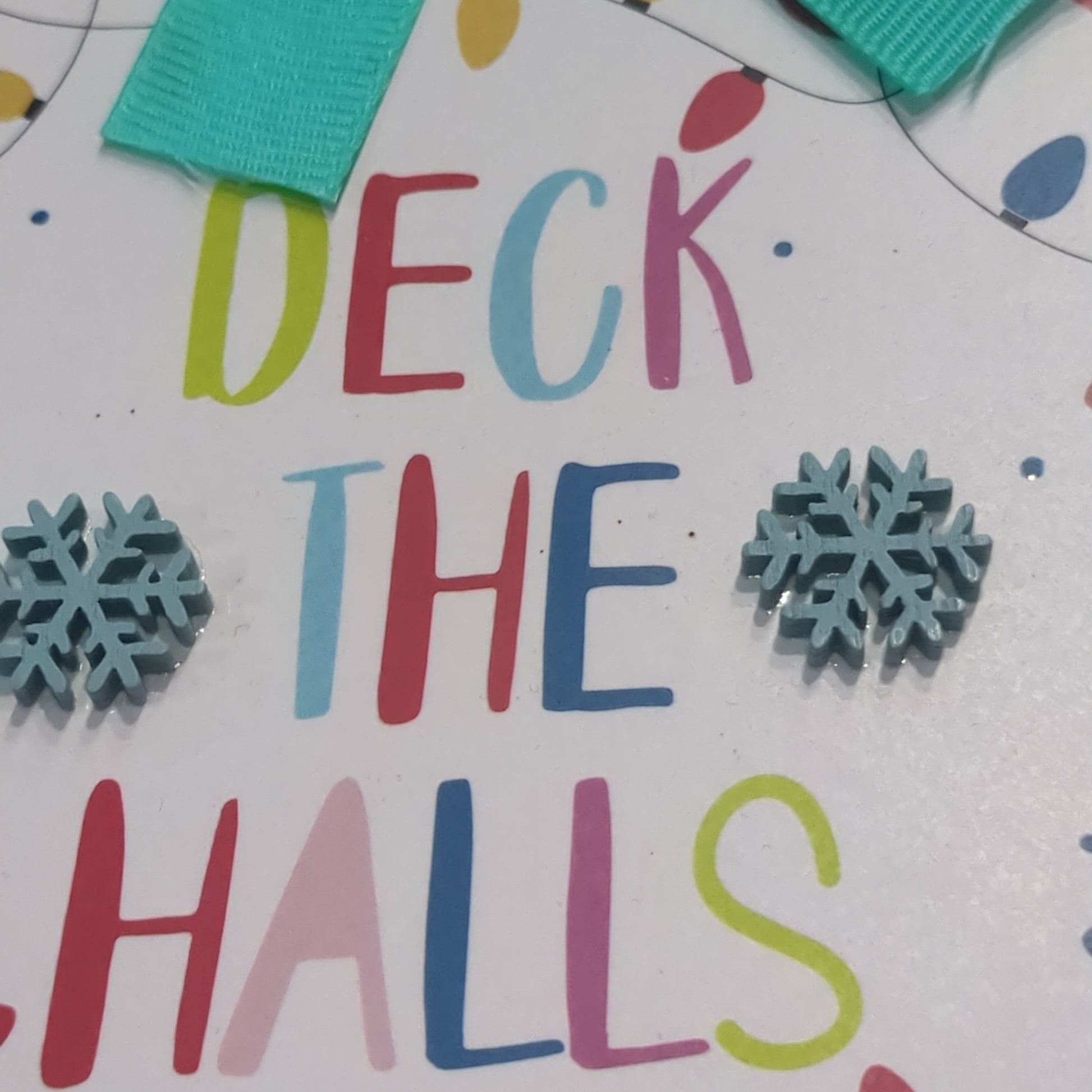Deck the Halls Ornament CLEARANCE wo87