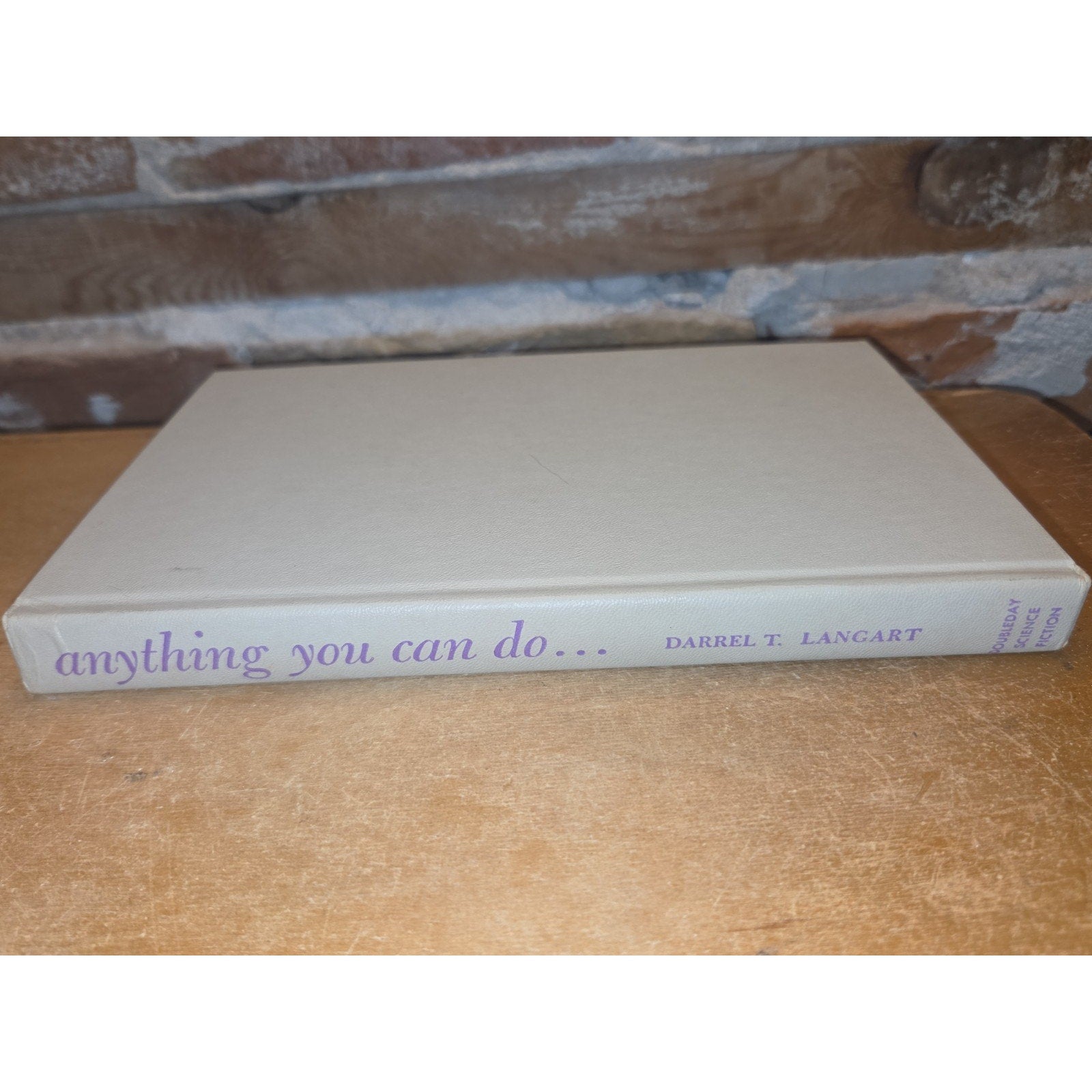 Anything You Can Do... by Darrel T. Langart - 1963 BCE Doubleday Science Fiction