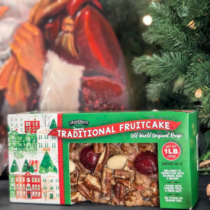 SALE | Grandma's Fruitcake in Holiday Box | 1 lb | Beatrice Bakery