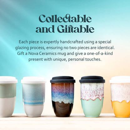 AstralBloom Ceramic Travel Mug – 12oz Travel Mugs for Coffee nc1