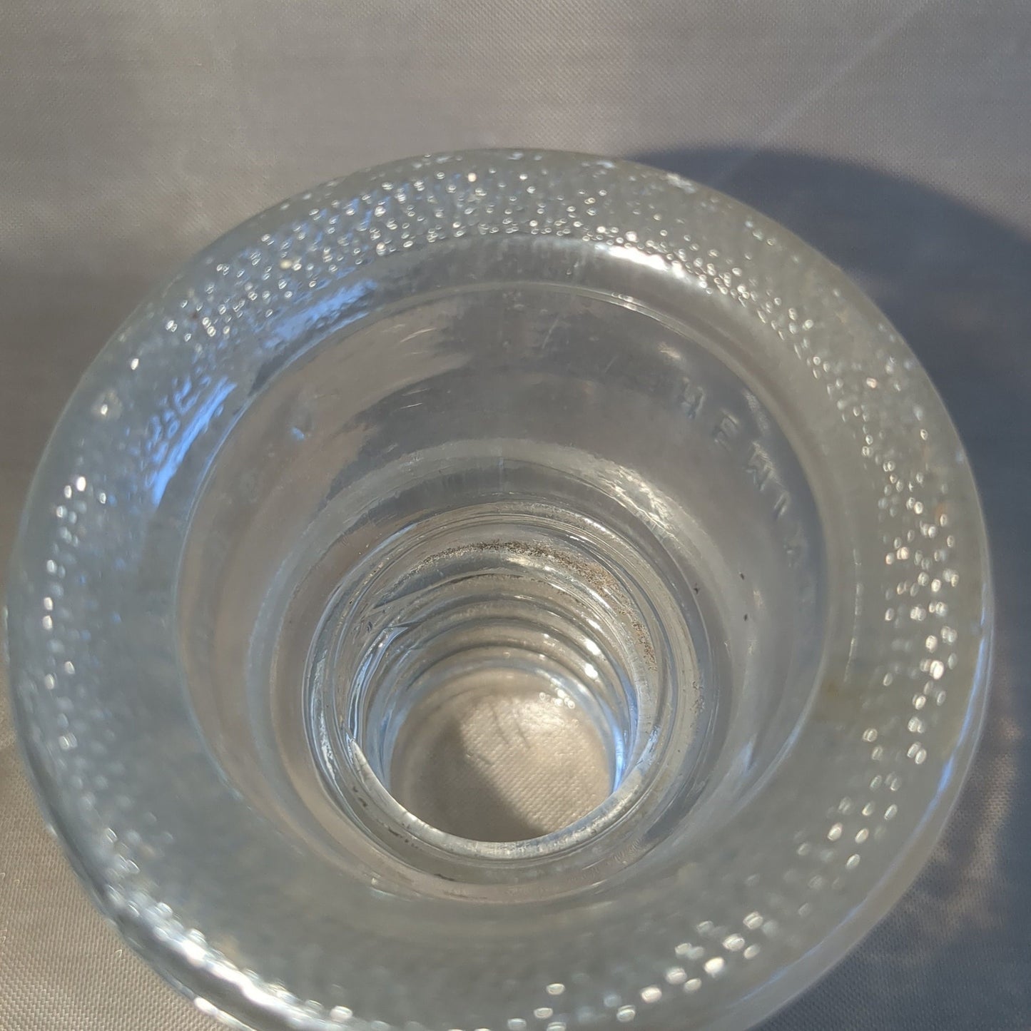 Vintage Hemingray 10 Glass Insulator 21-54 Made in U.S.A. H610