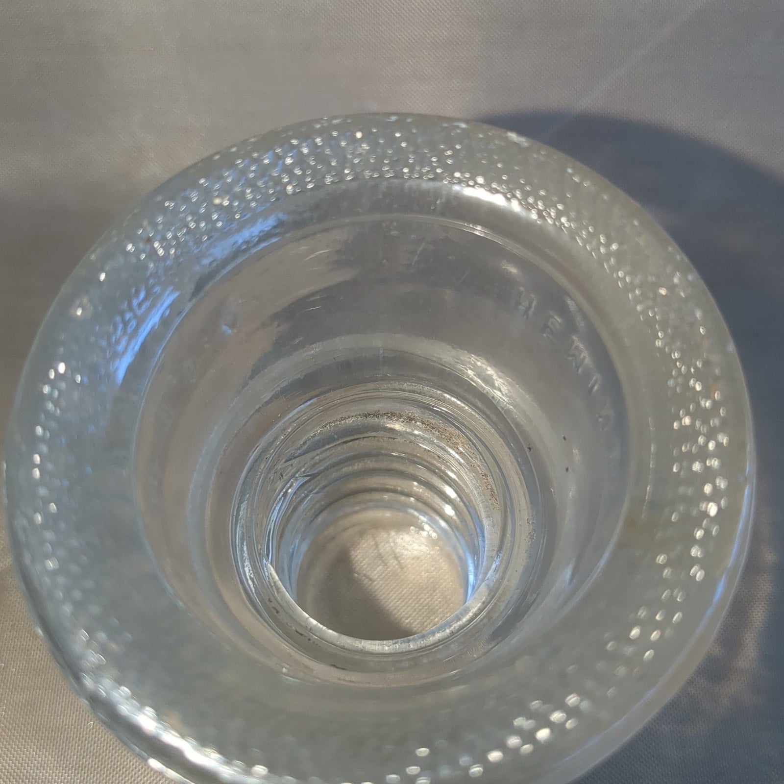 Vintage Hemingray 10 Glass Insulator 21-54 Made in U.S.A. H610