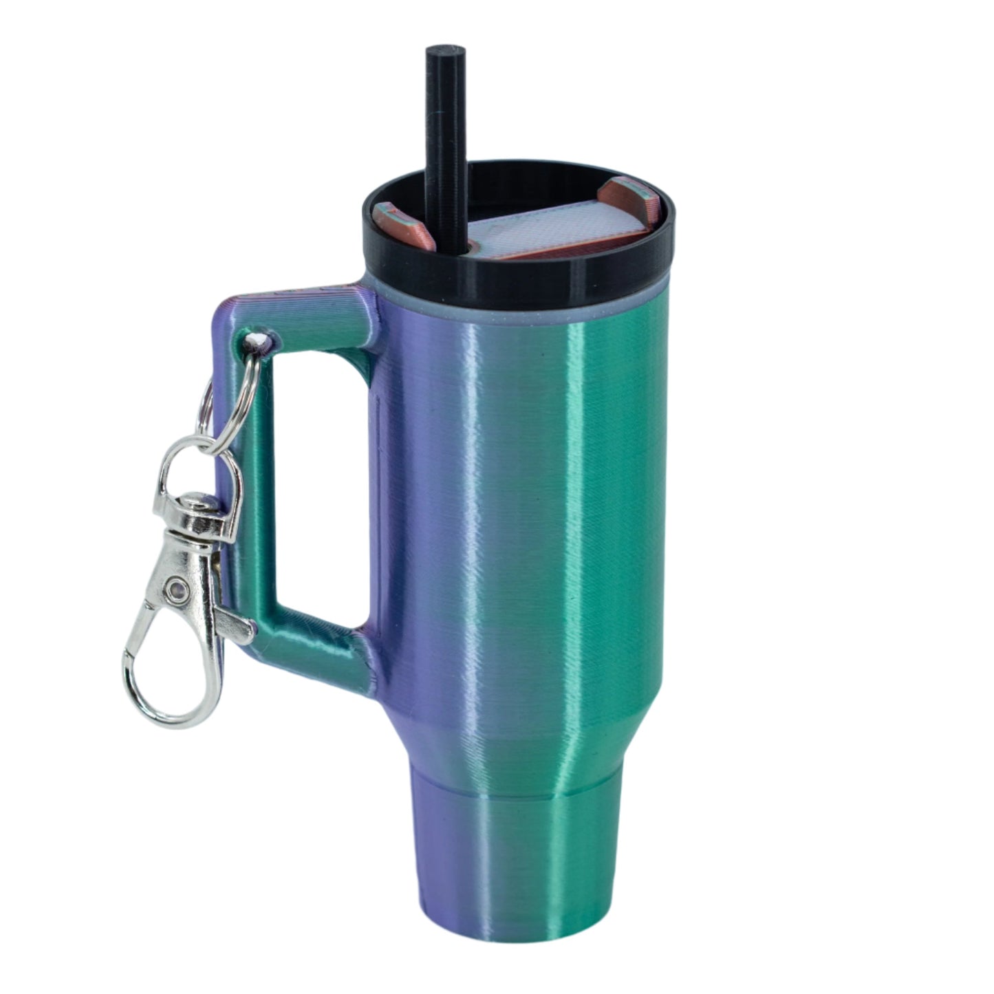 3D Printed Mini Tumbler Cup Key Chain & Chapstick Pouch | Multiple Colors | Black Sheep Products LLC