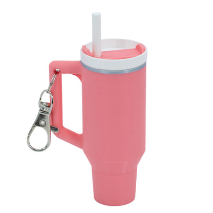 3D Printed Mini Tumbler Cup Key Chain & Chapstick Pouch | Multiple Colors | Black Sheep Products LLC