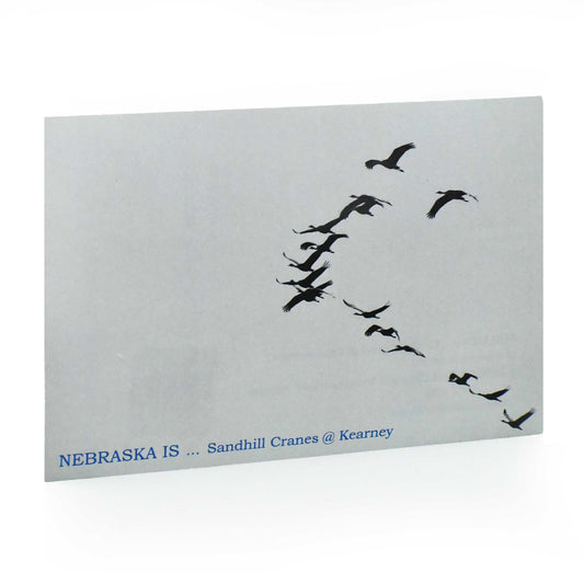 Sandhill Crane Postcard | Crane Formation | 4in x 6in | 2 The Ends of the Earth