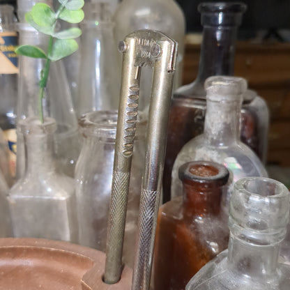 179 1984 FTD Faux Wood Nutcracker set