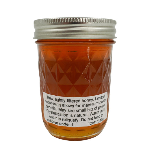 SALE | Brazilian Pepper "Christmas" Honey | 12 oz | Lance Honey Farms