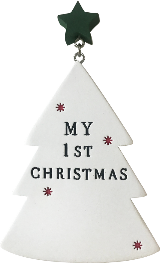 Ornament First Christmas Tree o99