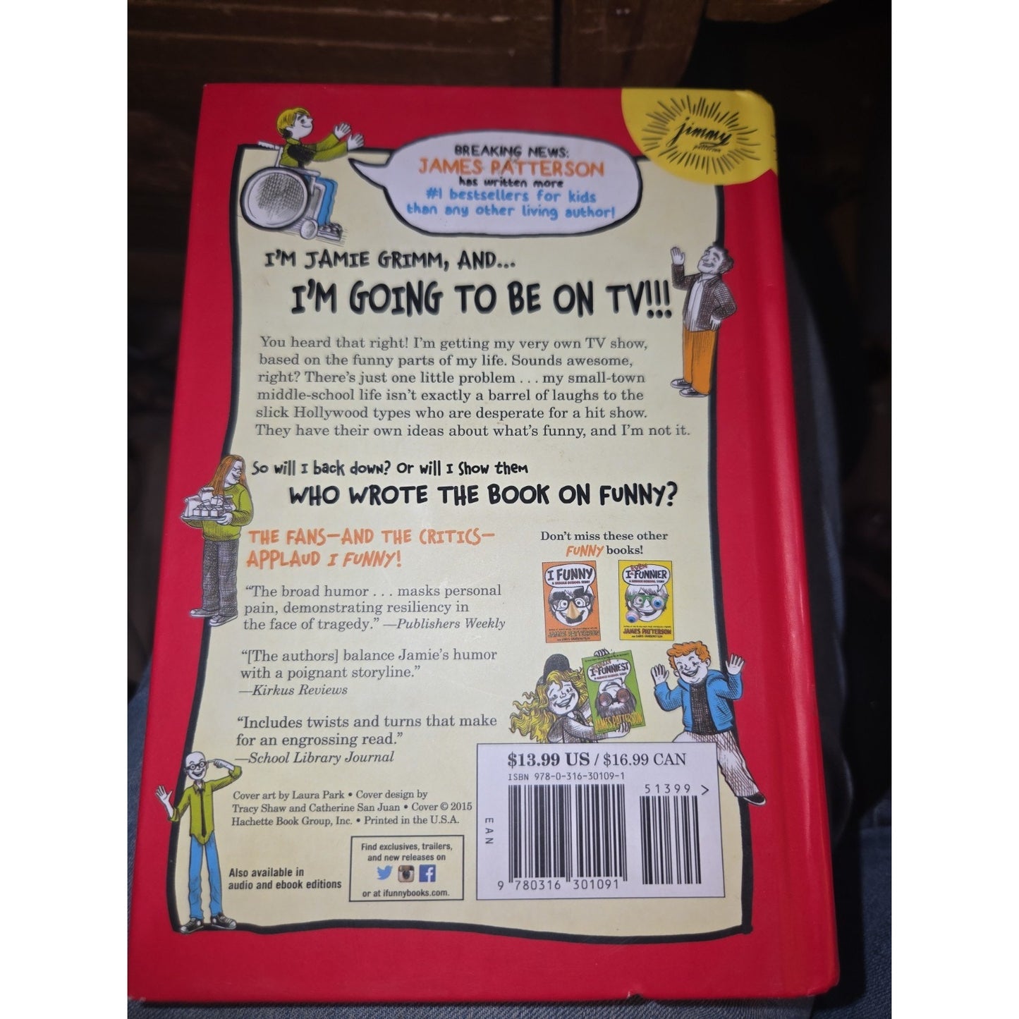 I Funny TV A Middle School Story James Patterson Chris Grabenstein