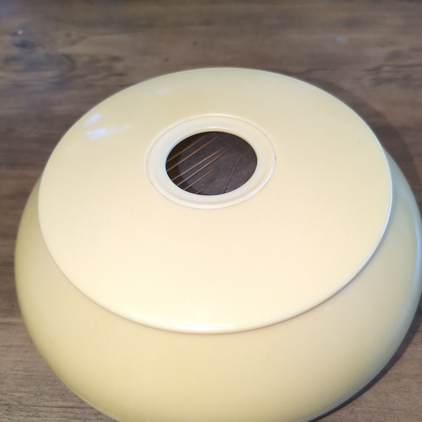 Vintage celluloid Hair Receiver with Vintage Sewing Needles Inside cl7