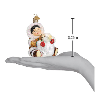 Eskimo Giggles Ornament