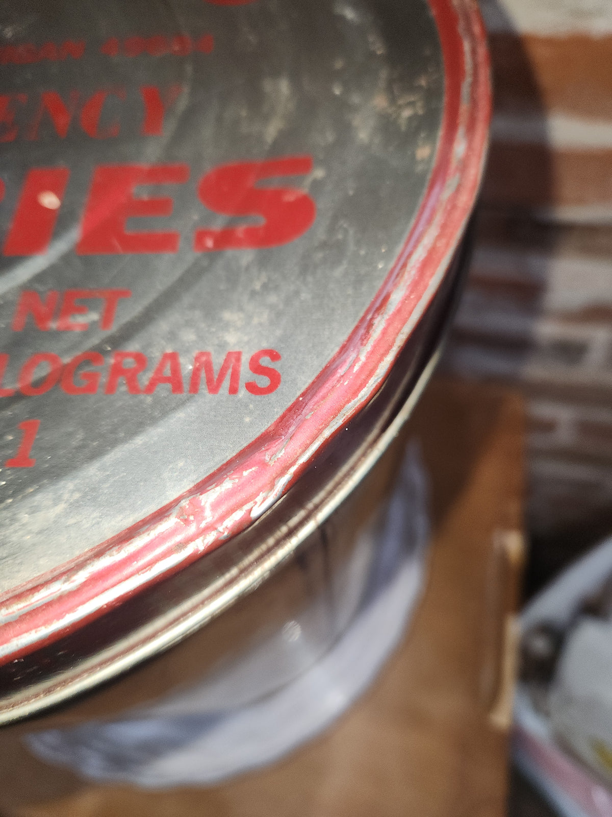 Vintage Cherry Central Co-Op Cherry Growers Tin Can Traverse City Michigan