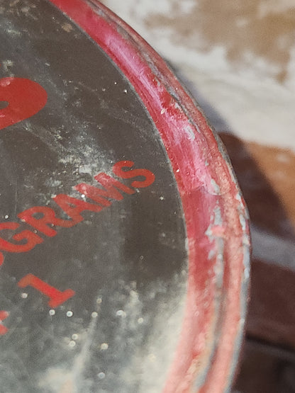 Vintage Cherry Central Co-Op Cherry Growers Tin Can Traverse City Michigan